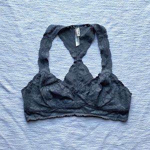 NWOT Free People Gray Bralette